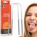 Kaarr ZungenSchaber - Premium Steel Tongue Cleaner | Rustproof Scraper for Fresh Breath & Oral Health - Medical Quality - Buy Online on GoSupps.com