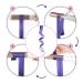 Buy 12 PCs Blue-Green Synthetic Hair Extensions - Colorful Clip-In Party Highlights for Women | 55cm Smooth & Easy to Use - Buy Online on GoSupps.com