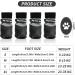 Valicaer Paw Protector Dog Boots Set of 4 Dog Shoes for Injured Paws Silicone Anti Slip Dog Paw Protectors Adjustable Socks Shoes for Small Medium Large Dogs Soft and Waterproof Dog Booties - Buy Online on GoSupps.com