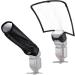 Neewer Camera Speedlite Flash Softbox Diffuser Kit with Bendable White and Silver/White Reflectors - Universal Mount for Nikon Sony - Buy Online on GoSupps.com