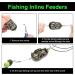 Realure 4-in-1 Method Feeder Accessories for Carp Fishing - Inline Lead Feeder with Weights | 40G 50G 60G | Pellets & Feeder Rod Essentials - Buy Online on GoSupps.com