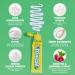 Sensitive Toothpaste Basil & Lemon - Fluoride-Free Vegan SLS-Free Remineralizing & Sensitivity Relief (Pack of 3) - 2.83 oz - Buy Online on GoSupps.com