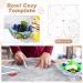 3 Sizes Bowl Cozy Sewing Pattern Template Set | Clear Acrylic & Water Soluble Pen | Quilting Stencil & Batting Included - Buy Online on GoSupps.com