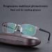 Unisex Photochrome Reading Glasses +1.75 | UV400 Glare-Free Fashion Eyewear | Brown Outdoor Reader - Buy Online on GoSupps.com