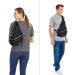 MOSISO Mini Sling Backpack - Small Hiking Daypack for Travel & Outdoor Activities in Black - Buy Online on GoSupps.com