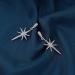 Shop Vintage Crystal Northstar Dangle Earrings | Rhinestone Gold Star Drop Jewelry for Women - Buy Online on GoSupps.com
