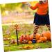 5pcs Ghost Light Accessories Outdoor Plug Halloween Outdoor Decorations Halloween Decor Solar Landscape Light Outdoor Decors Metal Garden Stakes Lights Festival Yard Stakes 3D LED (Colo Black Whitex4pcs 38x8cm - Buy Online on GoSupps.com