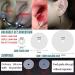 BodyAce 100pcs Clear Silicone Earrings Backs - Piercing Disc for Bump Support - Earlobe Stabilizer Pads - 3.7mm Diameter - Buy Online on GoSupps.com