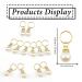 NAISKA 12PCS Gold Pearl Braid Clips - Wedding Hair Pins with Rhinestone Pearls for Women - Shiny Hair Accessories Set - Buy Online on GoSupps.com