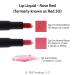 TKB Lip Liquid Color - Pigmented Liquid Lip Gloss & DIY Lipstick Colorant Made in USA - Rose Red (1oz - Buy Online on GoSupps.com