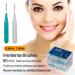 Kwokwei Interdental Brushes - 80 Hygienic Brushes with Protective Caps & Fluoride Coating Optimal 0.8mm & 1.0mm Wire - Ideal for Effective Oral Care - Buy Online on GoSupps.com