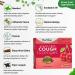 Herbion Natural Sugar Free Cough Lozenges Cherry Flavor | Cough Suppressant | Sore Throat Relief | Pack of 6 | - Buy Online on GoSupps.com