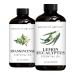 Brooklyn Botany Frankincense & Lemon Eucalyptus Essential Oils 4 Fl Oz (Pack of 2) 100% Pure & Natural Uplifting & Purifying Aromatherapy Blend