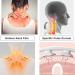 Wireless Electric Neck Massage Device with Heat 6 Modes 9 Intensity Levels 4-Head Pulse for Pain Relief - Buy Online on GoSupps.com