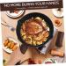 Zerodeko 1pc Frying Pan Handle Cover Oven Glove Oven Mittens Rubber Pot Handle Camping Cookware Hot Pot Grip Camping Griddle Hot Handle Oven Mitts Skillet Handle Covers Wok Leather Sleeve - Buy Online on GoSupps.com