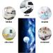 Night Sky Ceiling Light Cover - Dark Blue Fluorescent Film for Stars & Clouds Reduces Eyestrain & Headaches - 2x4 ft Skylight Solution - Buy Online on GoSupps.com