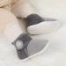 JIASUQI Baby Booties - Soft Winter Boots for Boys and Girls | Anti-Skid Infant House Slippers | Newborn Crib Shoes 0-6 Months (Ld Grey) - Buy Online on GoSupps.com