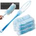 8 PCS Duster Refill Microfibre Dusters Refills Electrostatic Adsorption Dusting Tools with 1 Handle Duster Disposable Replacement Dusters for Cleaning Home Office Furniture Dusters for Clean - Buy Online on GoSupps.com