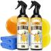 Presencte Natural Micro-Molecularized Beeswax Spray Consequentln Beeswax Spray Furniture Polish 4.06OZ Beeswax Wood Polish and Cleaner Bee Spray for Care Wooden Furniture & Floors (2)
