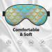 Fish Scale Texture Blackout Eye Mask | Double-Sided Soft Sleeping Mask | Adjustable Straps for Optimal Comfort - Shop Worldwide - Buy Online on GoSupps.com