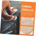 FOMIYES 6 Pairs Forefoot Pad Pinch Stickers - Black Gel Cushions for Flip-Flops & Sandals | Ultimate Toe Protector Insoles for Women & Girls - Buy Online on GoSupps.com
