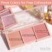 3-in-1 Matte Face Blush Makeup Powder Set for Long-Lasting, Sweat-Resistant Glow - #01 Natural Cheek Blush Duo - Buy Online on GoSupps.com
