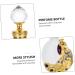 MUSISALY 1pc Peacock Essential Oil Bottle Perfume Dropper Bottle Home Perfume Bottle Glass Perfume Bottle Liquid Dispenser Glass Empty Holder Empty Perfume Bottle Women Perfume Bottle 3.1x10.5cm Golden - Buy Online on GoSupps.com