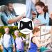 Posture Corrector for Men & Women | Adjustable Back Brace for Neck & Lower Back Pain Relief - Buy Online on GoSupps.com