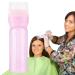 Hair Dye Comb Bottle - Hair Coloring Comb Applicator | Portable Hair Dye Color Comb Bottle With Scale For Indoor Use | Hair Dye Brush Bottle | Root Comb Applicator Bottle For Hair Root Comb Color Pink