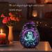 3D Glass Fireworks Electric Wax Melt Warmer LED Owl Design PTC Heating 7 Colors International Shipping Available - Buy Online on GoSupps.com