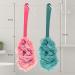 2Pack Back Scrubber for Shower - Long Handle Exfoliating Loofah Sponge Brush for Bathing - Body Brush Set for Back Use - Buy Online on GoSupps.com