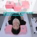 Ergonomic Beauty Salon Eyelash Extension Memory Foam Pillow - Velvet Case Neck Pain Relief Pink - Buy Online on GoSupps.com