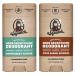 Men's Natural Deodorant - Aluminum-Free Deodorant from Dr. Squatch - Natural Deodorizer - made w/charcoal - Deodorant for Men - Smell fresh with Rainforest Rapids and Wood Barrel Bourbon (2 Pk) Cask in the Canopy