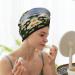 Daisy Flowers Coral Velvet Dry Hair Cap | Quick-Dry Hair Towel Wrap for Men & Women | Ideal for Travel & Home - Buy Online on GoSupps.com