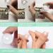Double-Sided Clear Silicone Nail Art Stamper with Scraper - Salon/DIY Nail Decor Essential - Buy Online on GoSupps.com