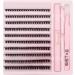 DIY Lash Extension Kit - 200pc D Curl Volume Cluster Lashes with Bond, Seal, and Tweezers | Home Application Individual Eyelash Extensions - 50D Kit - Buy Online on GoSupps.com