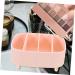 PLAFOPE Makeup Eyeshadow Box Makeup Storage Box Eyeshadow Divided Palettes Holder Divided Makeup Holder Eye Shadow Organizer 20.6X20X8.6CM Pink - Buy Online on GoSupps.com