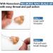 NanoClean All-in-1 Hearing Aid Cleaning Kit - 20 Strands - Gentle & Effective Brush Thread-Fine Cleaners - Earbud & Hearing Aid Accessories - Buy Online on GoSupps.com