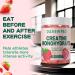 Creatine Monohydrate Gummies 5000mg - Muscle Strength & Energy Boost - Strawberry Flavor (120 Count) - Pre-Workout Supplement for Men & Women - Buy Online on GoSupps.com