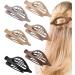 Flat Hair Claw French Design Alligator Hair Clip - Strong Hold Non Slip Barrettes Accessories Retro Duck Billed Hairpin for Thick Thin Hair Solid color - Buy Online on GoSupps.com