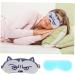Fomiyes 8-Piece Cooling Eye Mask Set - Comfortable Migraine Relief & Sleep Mask for Swelling & Darkness - Buy Online on GoSupps.com