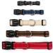 Lonto Durable Nylon Dog Collar - Size L Soft Padded 360 Reflective Click Closure Metal Ring - Red - Buy Online on GoSupps.com