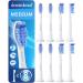 8 Pack Replacement Toothbrush Heads for Philips Sonicare ProResults by demirdental fits DiamondClean EasyClean and Many More HX6018 Former Version