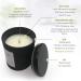 Oakmoss & Amber Candle - Natural Soy Long Lasting 45 Hour Burn Aromatherapy for Men & Women | Hand Poured in the USA Minimalistic Design - 7.1oz - Buy Online on GoSupps.com