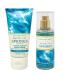 Bath and Body Work WATER LILY SPRINGS Mini Fragrance Mist and Body Cream Set - Travel Size blue