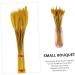 Abaodam 100pcs Dried Wheat Ears Bouquet Dried Rabbit Tail Grass Dried Floral Dried Wheat Stalk Picks Decked Wedding Ceremony Decorations Desktop Wheat Ear Rural Dried Flowers. Real Flower Yellow 52X10CM - Buy Online on GoSupps.com