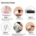 Electric Callus Remover with 60 Replacement Discs - Speed Adjustable Professional Foot File for Dead Skin, Heel, Dry Skin - White - Buy Online on GoSupps.com