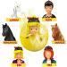 Shop Inkee Bibi & Tina 3 Set Verhexte Bath Balls - Surprise Toys Raspberry Fragrance & Bibi Blocksberg Stamps - Perfect for Kids! - Buy Online on GoSupps.com