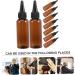 10pi ces Flacons Applicateurs Vides Plastique Pour Huile Capillaire Rechargeables Et Compressibles Lot De Chacun - Buy Online on GoSupps.com