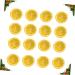 Zerodeko 50pcs Barber Mats for Clippers Hanging Grapes Toys for Kids Kid Toys Orange Props Fruit Plastic Fake Yellow 5X0.9cm - Buy Online on GoSupps.com